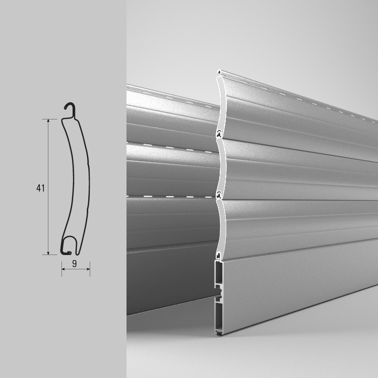 Stecche in alluminio coibentato 9x41 alta densità - vendita online 